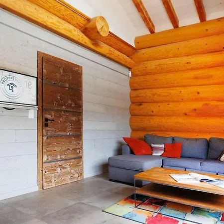 Original En Rondins, L'ours Canadien Chalet *