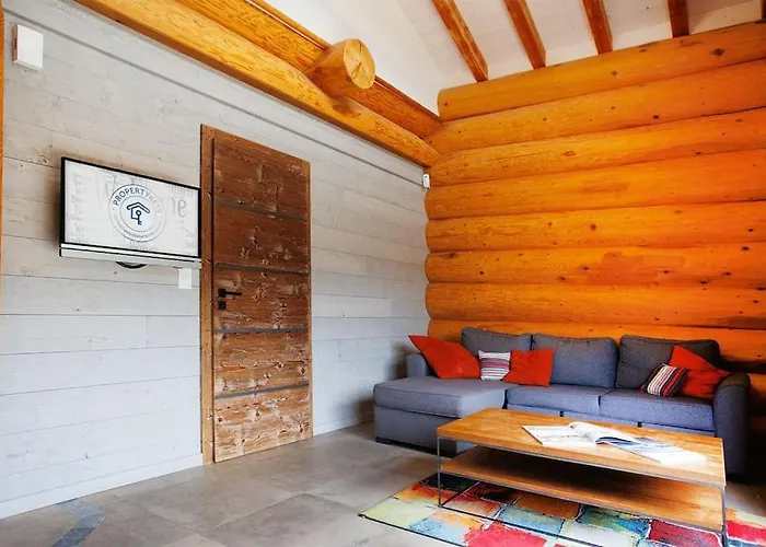 Original En Rondins, L'ours Canadien Chalet *